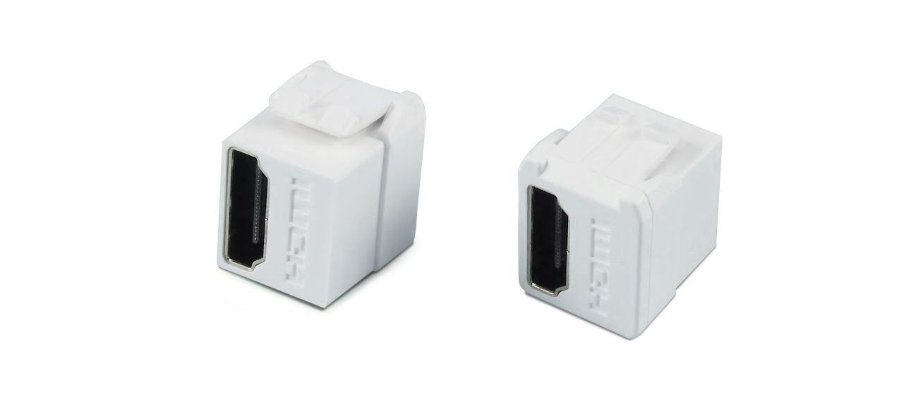 Вставка формата Keystone Jack с проходным адаптером HDMI (Type A)