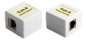 Проходной адаптер RJ-45, категория 6