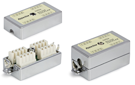 Проходной адаптер RJ-45, категория 5e, полный экран