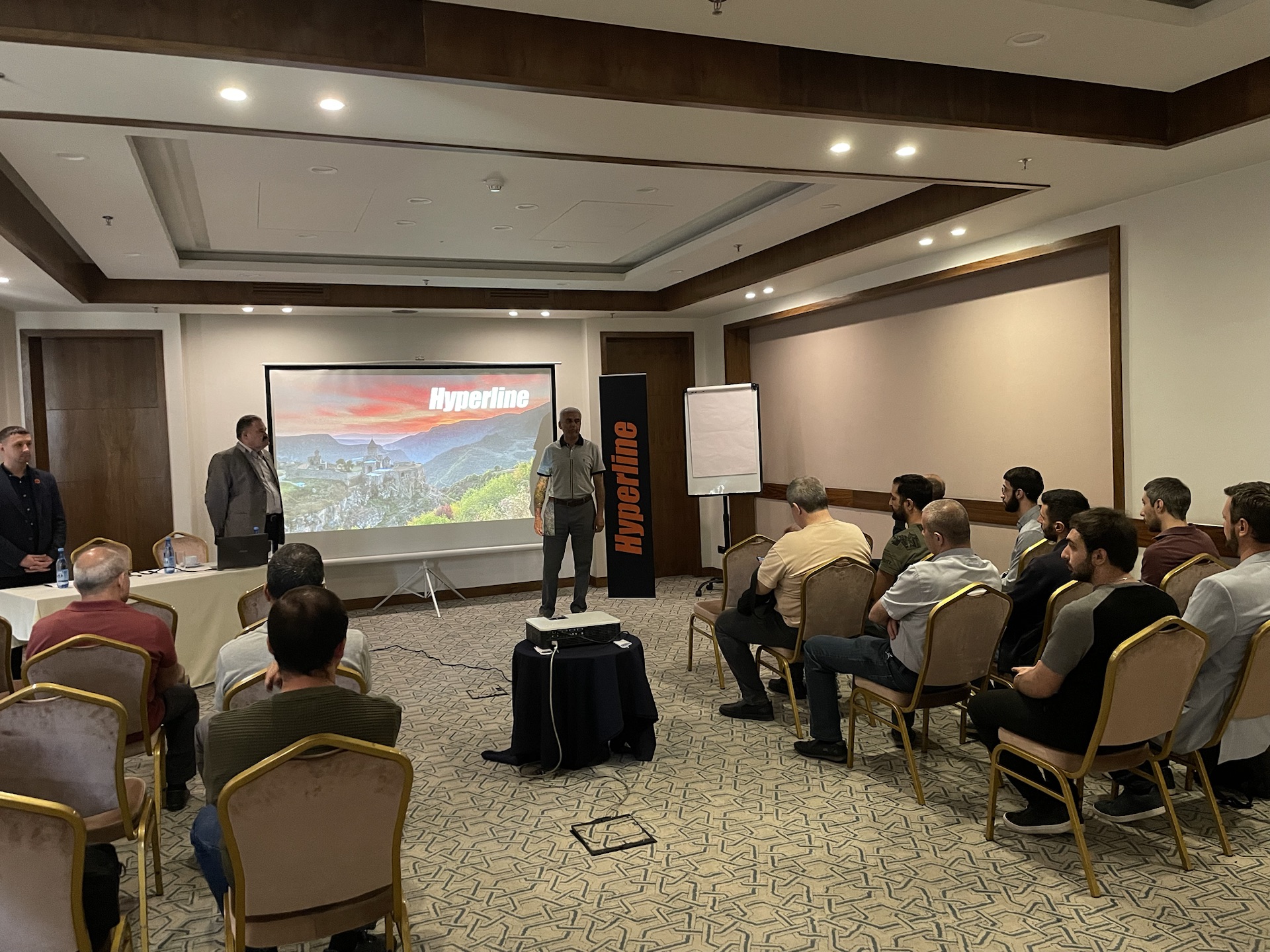 Компания «Гиперлайн» провела презентацию для интеграторов в Ереване