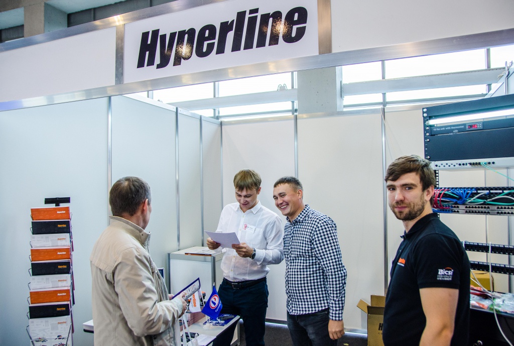 Компания Hyperline приняла участие в выставке «Город света»