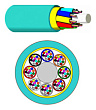 Оптические кабели Hyperline с волокнами в микротрубках