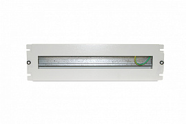 Hyperline BPB19-PS-3U-RAL7035 Панель с DIN-рейкой с регулируемой .....