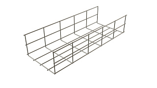 Hyperline EWT-CRW-100-200-3000-4,0-EZ Проволочный лоток 100х200x3000-4,0 мм.